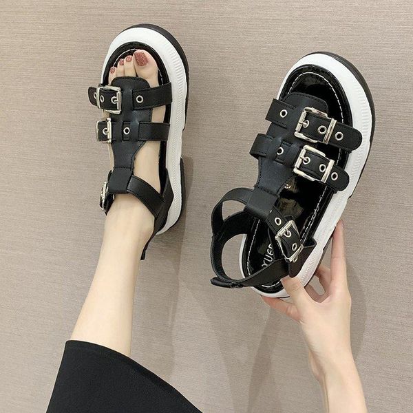 sandals summer women's casual all-match flat shoes wear-resistant non-slip platform black outdoor
sandals summer women's casual all-match flat shoes wear-resistant non-slip platform black outdoor