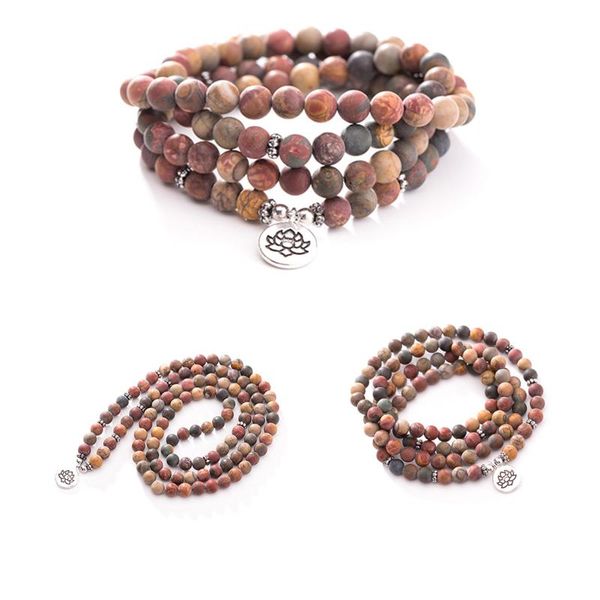 beaded, strands 108 mala beads bracelets for yoga chakra picasso natural stone jewelry women men fashion accessories, Black
beaded, strands 108 mala beads bracelets for yoga chakra picasso natural stone jewelry women men fashion accessories, Black