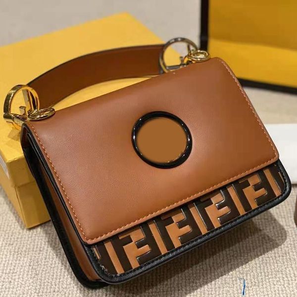 fend new women's retro flip hand single shoulder fashion trend messenger small square bag designer bags 
fend new women's retro flip hand single shoulder fashion trend messenger small square bag designer bags