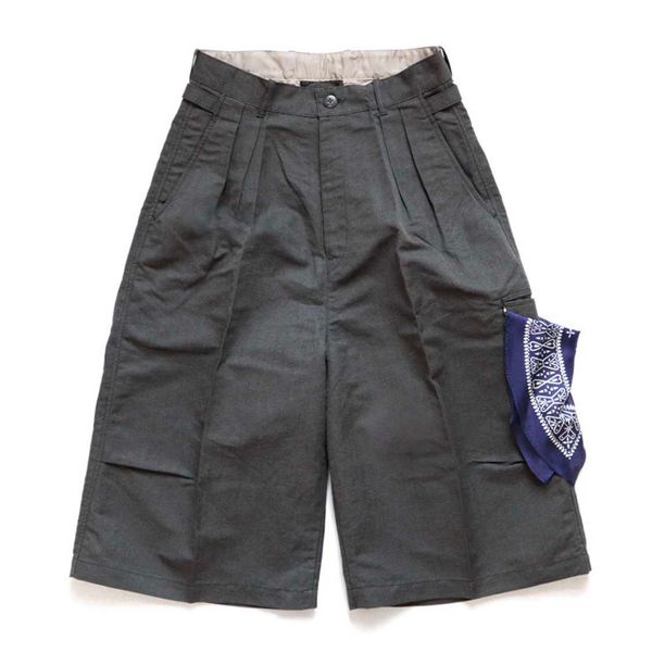men's shorts 21ss kapital hirata city boy loose cotton hemp trend casual pants shorts, White;black
men's shorts 21ss kapital hirata city boy loose cotton hemp trend casual pants shorts, White;black