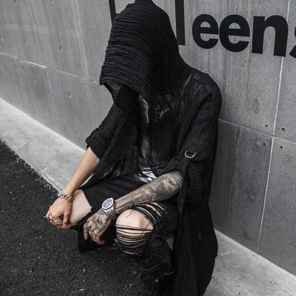 spring summer men black thin cotton & linen punk hip hop long trench coat hooded cloak nightclub men gothic style vintage jacket 211011, Tan;black
spring summer men black thin cotton & linen punk hip hop long trench coat hooded cloak nightclub men gothic style vintage jacket 211011, Tan;black