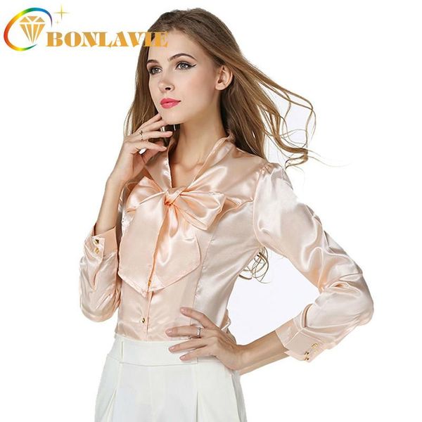 women's blouses & shirts women blouse slimming tussah silk full puff sleeve v-collar solid apricot wine red color bow decoration summer, White
women's blouses & shirts women blouse slimming tussah silk full puff sleeve v-collar solid apricot wine red color bow decoration summer, White