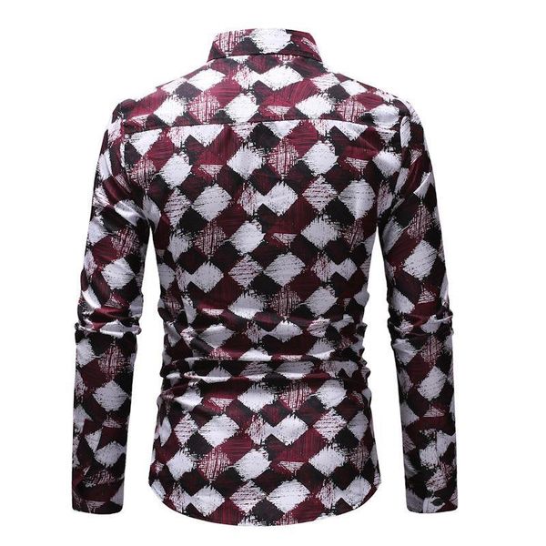 men's casual shirts men plaid shirt fashion long-sleeved male button down camisas social spring autumn check aw8a, White;black
men's casual shirts men plaid shirt fashion long-sleeved male button down camisas social spring autumn check aw8a, White;black