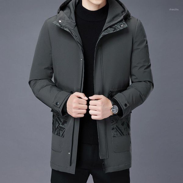 men's down & parkas grade winter brand casual fashion long parka 90% white duck jacket men with hooded windbreaker mens clothes1 1oo8, Black
men's down & parkas grade winter brand casual fashion long parka 90% white duck jacket men with hooded windbreaker mens clothes1 1oo8, Black