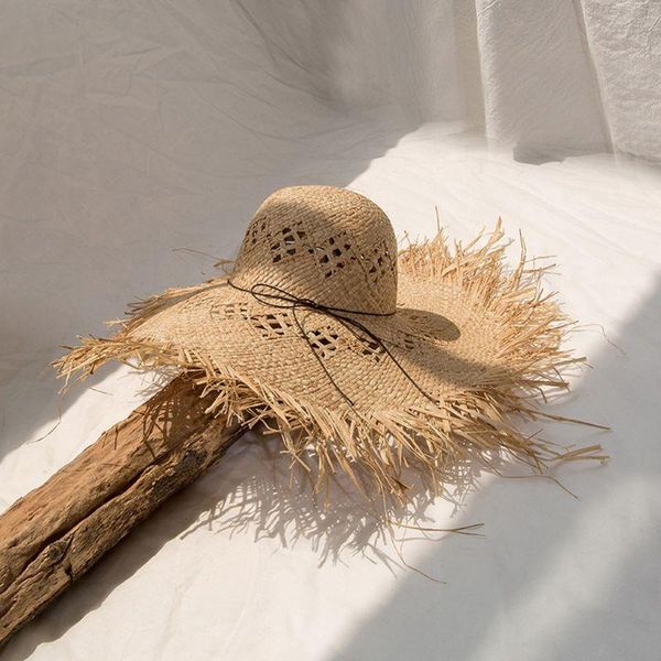 wide brim hats women raffia straw sun hat big floppy fringe hollow sunscreen bucket cap f3mf, Blue;gray
wide brim hats women raffia straw sun hat big floppy fringe hollow sunscreen bucket cap f3mf, Blue;gray
