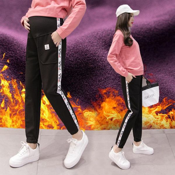 maternity bottoms pants female autumn abdominal support skinny outer wear trousers fall and winter clothes brushed thick casua, White
maternity bottoms pants female autumn abdominal support skinny outer wear trousers fall and winter clothes brushed thick casua, White