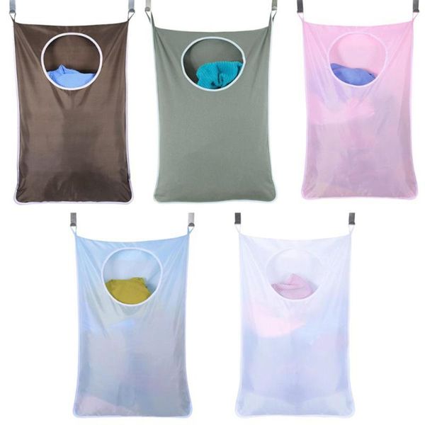 1pcs home door back wall hanging bag organizer with hooks wardrobe socks bra underwear storage laundry boxes & bins
1pcs home door back wall hanging bag organizer with hooks wardrobe socks bra underwear storage laundry boxes & bins