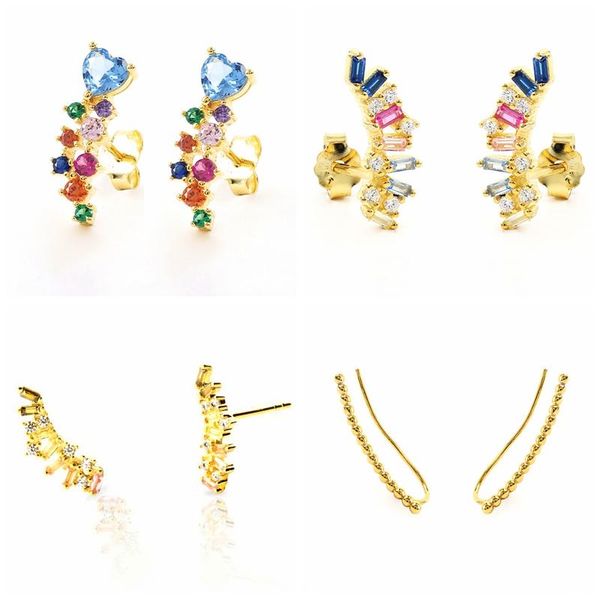 stud colorful crystal earrings for women 2021 925 sterling silver piercings jewelry pendientes plata orecchini ins, Golden;silver
stud colorful crystal earrings for women 2021 925 sterling silver piercings jewelry pendientes plata orecchini ins, Golden;silver
