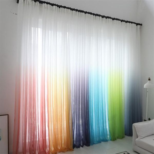 curtain & drapes gradient color tulle curtains voile for living room purple gray sheers fabric window treatment cortinas
curtain & drapes gradient color tulle curtains voile for living room purple gray sheers fabric window treatment cortinas
