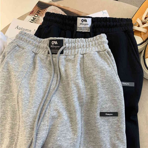 women's pants & capris autumn winter sweatpants women gray wide leg sweat female harajuku high waist trousers casual loose sports baggy, Black;white
women's pants & capris autumn winter sweatpants women gray wide leg sweat female harajuku high waist trousers casual loose sports baggy, Black;white
