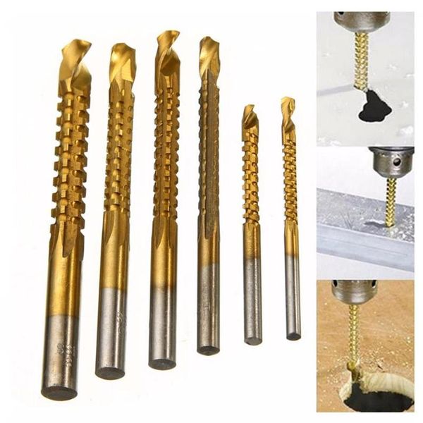 professional drill bits 6pcs/set 3/4/5/6/6.5/8mm 63hrc hardness titanium coated hss hole saw carpenter grooving woodworking tools
professional drill bits 6pcs/set 3/4/5/6/6.5/8mm 63hrc hardness titanium coated hss hole saw carpenter grooving woodworking tools