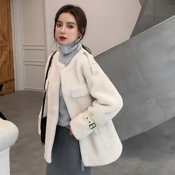 women's fur & faux 100% natural winter coat women sheep shearling jacket female real coats jackets luxury double faced wool hiver 88666, Black
women's fur & faux 100% natural winter coat women sheep shearling jacket female real coats jackets luxury double faced wool hiver 88666, Black