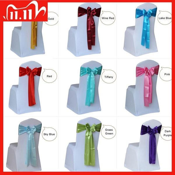 50pcs satin wedding chair sash bow tie ribbon bands for decoration el party supplies sashes
50pcs satin wedding chair sash bow tie ribbon bands for decoration el party supplies sashes