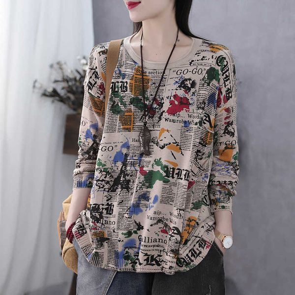 women's sweaters autumn winter o-neck sweater female vintage letter print long sleeve lady jumper 4 colors for women casual pullover el, White;black
women's sweaters autumn winter o-neck sweater female vintage letter print long sleeve lady jumper 4 colors for women casual pullover el, White;black
