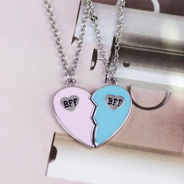 pendant necklaces bff fashion friend necklace women neck chain heart-shaped letter alloy choker friendship jewelry souvenir gift, Silver
pendant necklaces bff fashion friend necklace women neck chain heart-shaped letter alloy choker friendship jewelry souvenir gift, Silver