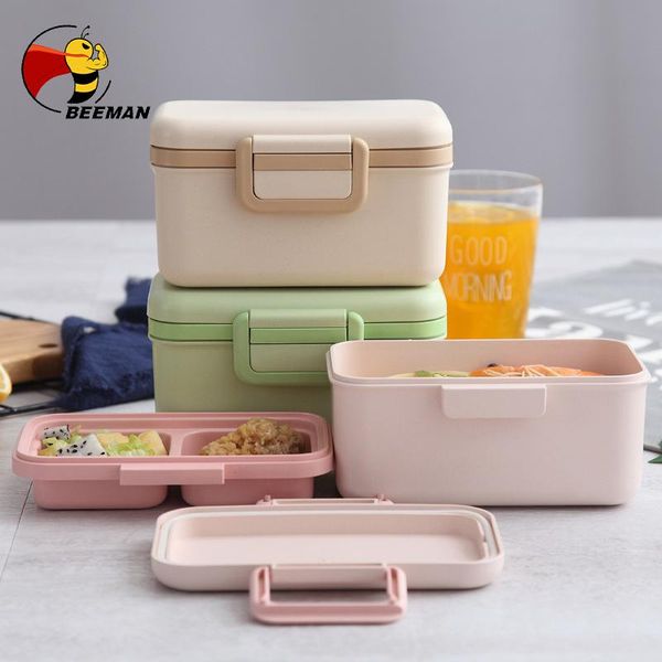 dinnerware sets beeman lunch box eco-friendly material bamboo fiber portable bento storage container microwaveble for picnic bpa free
dinnerware sets beeman lunch box eco-friendly material bamboo fiber portable bento storage container microwaveble for picnic bpa free
