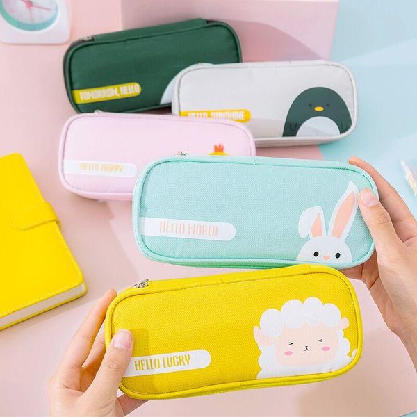 pencil bags minkys canvas big capacity pouch animal case pens bag kids gift school stationery
pencil bags minkys canvas big capacity pouch animal case pens bag kids gift school stationery