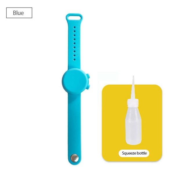 color wristband hand dispenser portable refillable silicone bracelet soap sunscreen squeeze bottle storage bottles & jars
color wristband hand dispenser portable refillable silicone bracelet soap sunscreen squeeze bottle storage bottles & jars