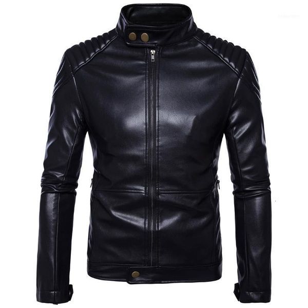 men's jackets mrmt brand slim pu jacket zip collar stand casual leather coat clothing1 uqr8, Black;brown
men's jackets mrmt brand slim pu jacket zip collar stand casual leather coat clothing1 uqr8, Black;brown