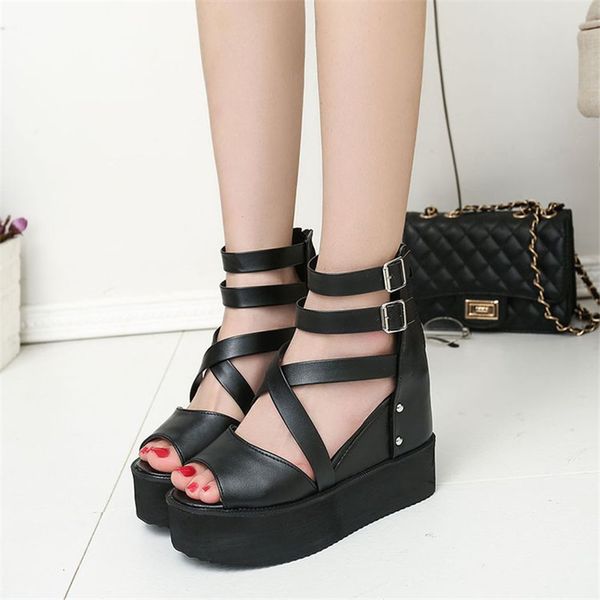 womens shoes tide spring and summer sponge cake bottom slope with thick bottom cm fish mouth platform heel roman shoes1, Black
womens shoes tide spring and summer sponge cake bottom slope with thick bottom cm fish mouth platform heel roman shoes1, Black