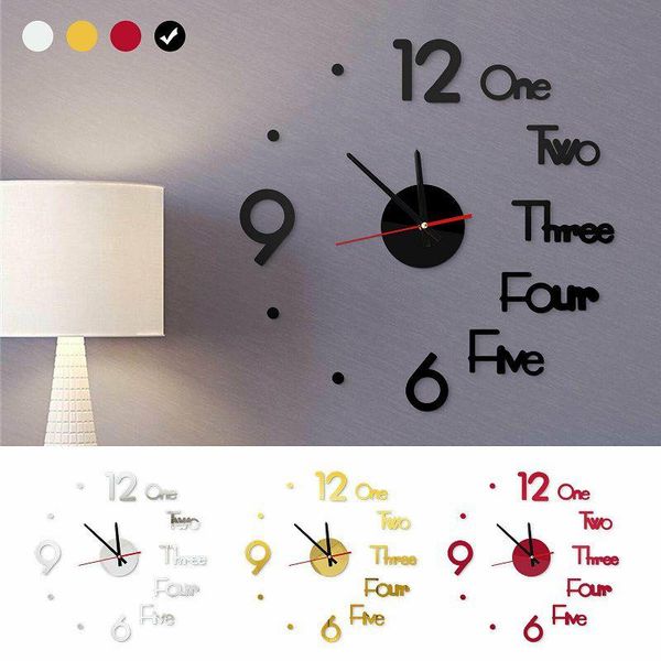 mirror stickers large wall clock quartz 3d diy decorative kitchen clocks acrylic home number watch decor
mirror stickers large wall clock quartz 3d diy decorative kitchen clocks acrylic home number watch decor