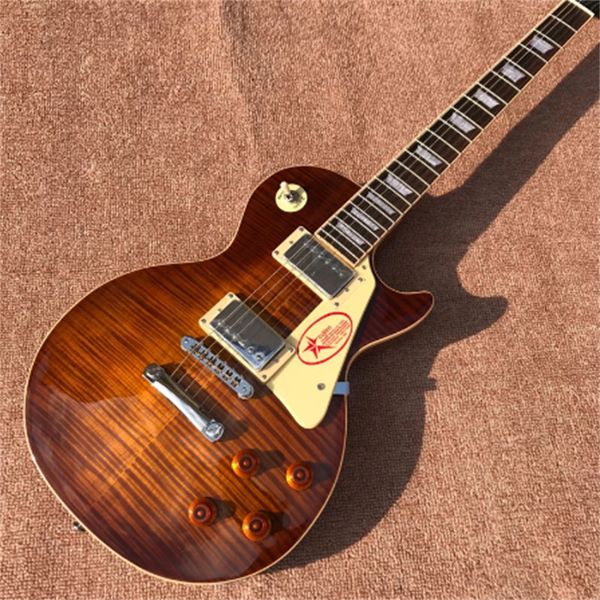 one piece neck one piece body electric guitar in sunburst ,upgrade tune-o-matic bridge guitar tiger flame guitar smoke colour guitars guitar
one piece neck one piece body electric guitar in sunburst ,upgrade tune-o-matic bridge guitar tiger flame guitar smoke colour guitars guitar