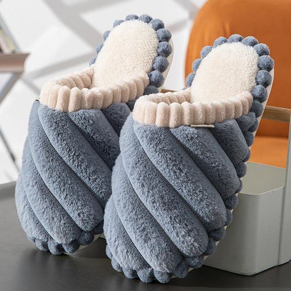 slippers indoor women couple faux fur for men soft sole shoes ladies bedroom floor female footwear, Black
slippers indoor women couple faux fur for men soft sole shoes ladies bedroom floor female footwear, Black