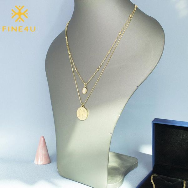 pendant necklaces fine4u n845 double layered love heart necklace for women dainty layering y chain bohemia jewelry, Silver
pendant necklaces fine4u n845 double layered love heart necklace for women dainty layering y chain bohemia jewelry, Silver