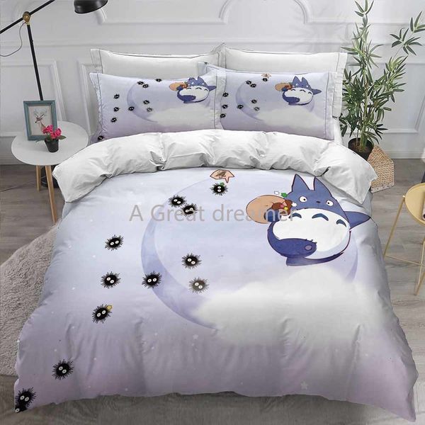 bedding sets home textile cartoon anime totoro double size set linen 3pcs comforter sets duvet cover sheet pillowcase a668
bedding sets home textile cartoon anime totoro double size set linen 3pcs comforter sets duvet cover sheet pillowcase a668