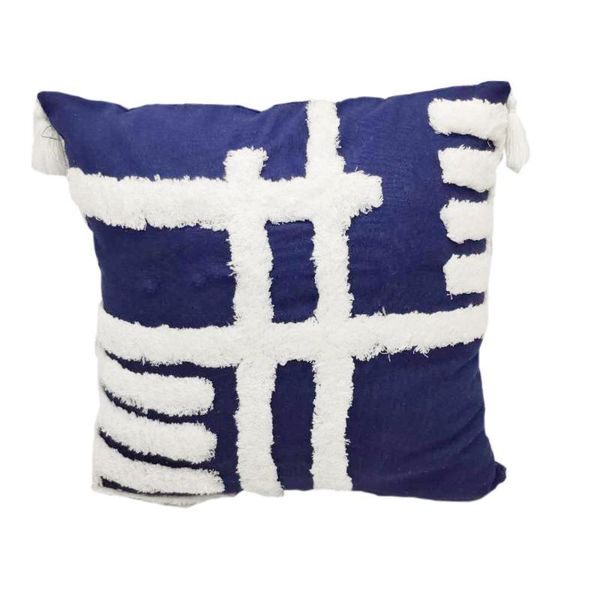 cushion/decorative pillow white blue tufted tassel wool embroidered on cotton cushion cover fringe sofa throw
cushion/decorative pillow white blue tufted tassel wool embroidered on cotton cushion cover fringe sofa throw
