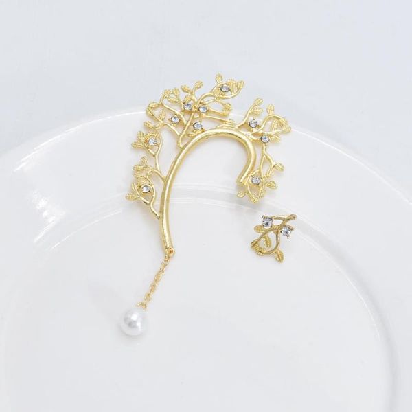 dangle & chandelier fashion asymmetric earrings gold leaves crystal pearl tassel ear clip studs for women jewelry gift, Silver
dangle & chandelier fashion asymmetric earrings gold leaves crystal pearl tassel ear clip studs for women jewelry gift, Silver