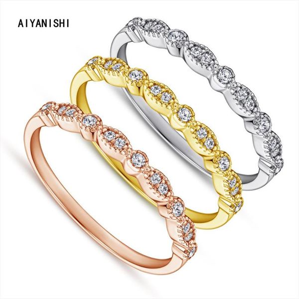 cluster rings aiyanishi solid 925 silver for women sona diamond ring white gold bridal wedding engagement trendy jewelry bijoux femme, Golden;silver
cluster rings aiyanishi solid 925 silver for women sona diamond ring white gold bridal wedding engagement trendy jewelry bijoux femme, Golden;silver