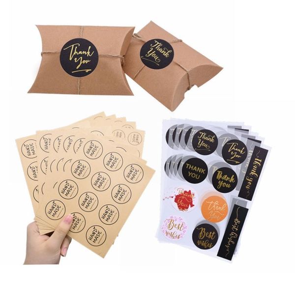 party decoration labels stickers round vintage kraft paper thank you sealing label diy handmade gift sticker stationery
party decoration labels stickers round vintage kraft paper thank you sealing label diy handmade gift sticker stationery