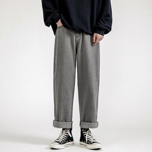 men's jeans fashion loose straight casual wide leg pants cowboy mans streetwear korean hip hop trousers spring summer, Blue
men's jeans fashion loose straight casual wide leg pants cowboy mans streetwear korean hip hop trousers spring summer, Blue