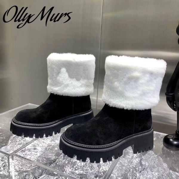 boots prowow genuine leather sheep wool cozy warm winter platform ankle shoes women zapatos mujer, Black
boots prowow genuine leather sheep wool cozy warm winter platform ankle shoes women zapatos mujer, Black