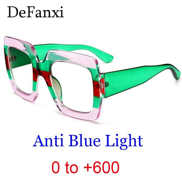 sunglasses fresh pink green square myopia prescription glasses women transparent optical magnifying for computer work anti blue ray, White;black
sunglasses fresh pink green square myopia prescription glasses women transparent optical magnifying for computer work anti blue ray, White;black