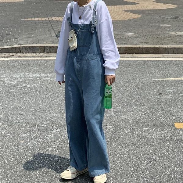fashion loose all match casual lace-up denim jeans fresh women streetwear full-length overalls straight wide leg trousers women's, Blue
fashion loose all match casual lace-up denim jeans fresh women streetwear full-length overalls straight wide leg trousers women's, Blue