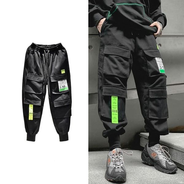 men's pants 2021joggers cargo for men casual hip hop hit color pocket male trousers sweatpants streetwear ribbons techwear s-3xl, Black
men's pants 2021joggers cargo for men casual hip hop hit color pocket male trousers sweatpants streetwear ribbons techwear s-3xl, Black