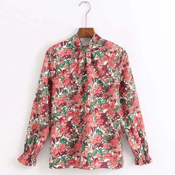 women's blouses & shirts 2021 women fashion stand collar long sleeve casual smock blouse ladies back bow tied buttons shirt chic court, White
women's blouses & shirts 2021 women fashion stand collar long sleeve casual smock blouse ladies back bow tied buttons shirt chic court, White
