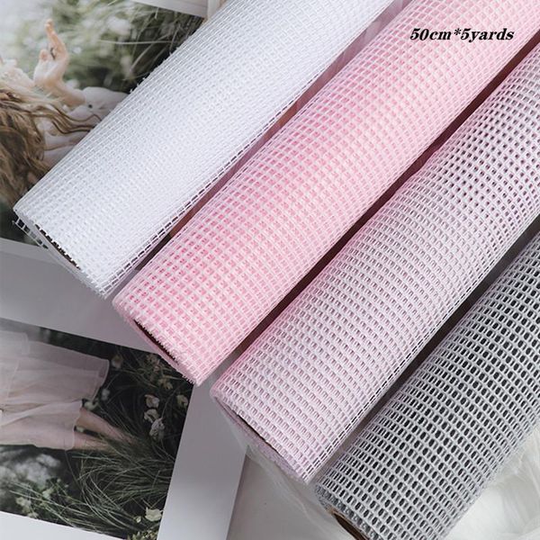 50cmx5yards roll net yarn solid color plaid mesh paper floral package flower wrapping handmade materials tissue gift other arts and crafts
50cmx5yards roll net yarn solid color plaid mesh paper floral package flower wrapping handmade materials tissue gift other arts and crafts