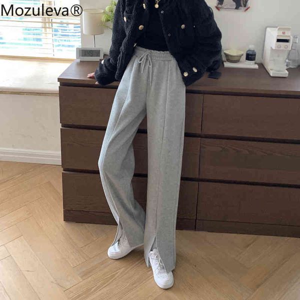 winter / autumn thick loose straight with velvet thickening wide-legged woman pants elastic waist sweatpant women 210427, Black;white
winter / autumn thick loose straight with velvet thickening wide-legged woman pants elastic waist sweatpant women 210427, Black;white