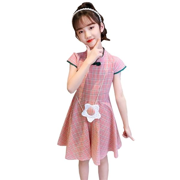 kids dresses for girls plaid pattern summer kid dress chinese style childrens clothing bag 210527, Red;yellow
kids dresses for girls plaid pattern summer kid dress chinese style childrens clothing bag 210527, Red;yellow