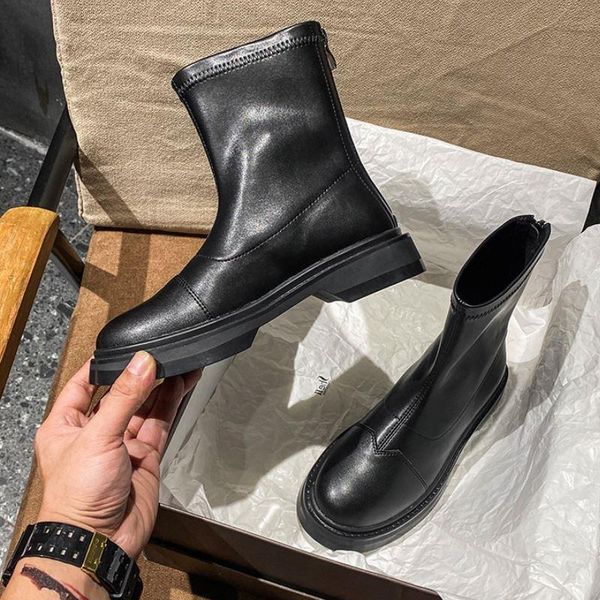 boots women ankle round toe zipper winter shoes fashion casual short footwear size 35-39, Black
boots women ankle round toe zipper winter shoes fashion casual short footwear size 35-39, Black