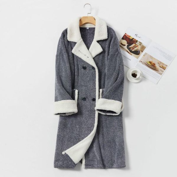 fashion casual flannel pajamas women's winter coral fleece thickening long coats sleep wear home clothes can be worn outside xxl sleepw, Black;red
fashion casual flannel pajamas women's winter coral fleece thickening long coats sleep wear home clothes can be worn outside xxl sleepw, Black;red