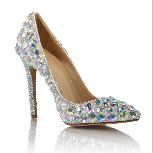 dress shoes high heeled wedding bridesmaid banquet women's luxurious colorful glass diamond heels small white, Black
dress shoes high heeled wedding bridesmaid banquet women's luxurious colorful glass diamond heels small white, Black
