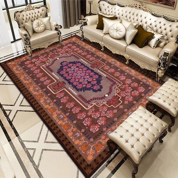 carpets persian bohemia carpet for living room retro vintage non-slip area rugs bedroom study el floor tapis washable mats
carpets persian bohemia carpet for living room retro vintage non-slip area rugs bedroom study el floor tapis washable mats