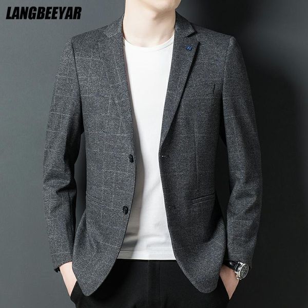 men's suits & blazers grade designer brand casual fashion elegant smart korean party men slim fit jacket plaid suit coat clothing, White;black
men's suits & blazers grade designer brand casual fashion elegant smart korean party men slim fit jacket plaid suit coat clothing, White;black