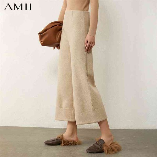 minimalism autumn winter women's pants fashion causal solid loose woolen pants offical lady female trousers 1389 210527, Black;white
minimalism autumn winter women's pants fashion causal solid loose woolen pants offical lady female trousers 1389 210527, Black;white
