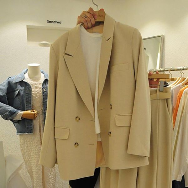 women's suits & blazers vanovich 2022 autumn and spring women korean style fashion solid color wild cotton clothing, White;black
women's suits & blazers vanovich 2022 autumn and spring women korean style fashion solid color wild cotton clothing, White;black