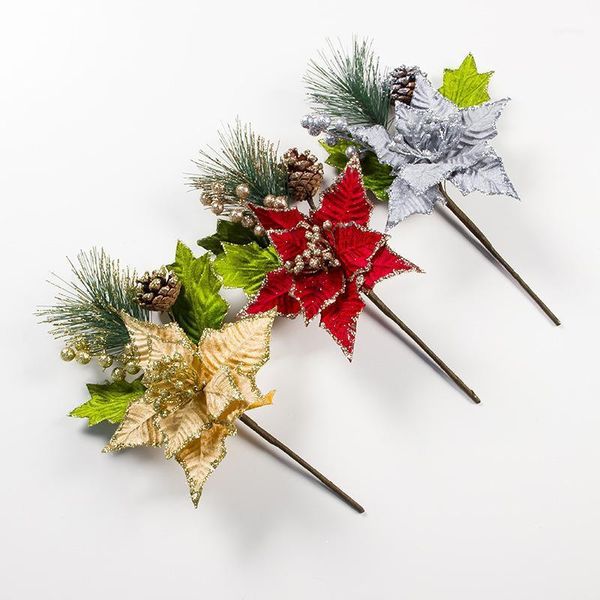 christmas decorations flower decoration, tree decoration pendant, analog pine needles, home accessories placement1
christmas decorations flower decoration, tree decoration pendant, analog pine needles, home accessories placement1